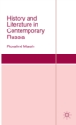 History and Literature in Contemporary Russia - Book