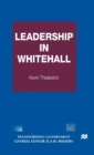 Leadership in Whitehall - Book