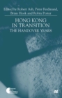Hong Kong in Transition : The Handover Years - eBook
