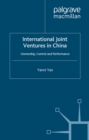 International Joint Ventures in China : Ownership, Control and Performance - eBook