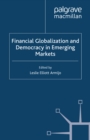 Financial Globalization and Democracy in Emerging Markets - eBook
