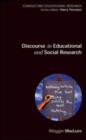 DISCOURSE IN EDUCATIONAL AND SOCIAL RESE - Book