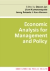 Economic Analysis for Management and Policy - Book