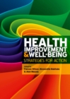 Health Improvement and Well-Being: Strategies for Action - eBook