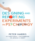 Designing and Reporting Experiments in Psychology - eBook