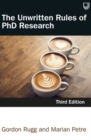 The Unwritten Rules of PhD Research 3e - Book