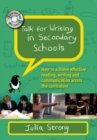 Talk for Writing in Secondary Schools: How to Achieve Effective Reading, Writing and Communication Across the Curriculum, with DVD - Book