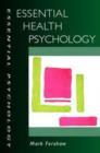 Essential Health Psychology - Book