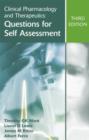 Clinical Pharmacology and Therapeutics: Questions for Self Assessment, Third edition - Book