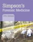 Simpson's Forensic Medicine - Book