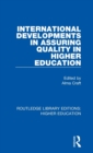 International Developments in Assuring Quality in Higher Education - Book