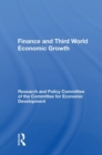 Finance And Third World Economic Growth - Book