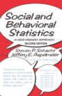 Social and Behavioral Statistics : A User-Friendly Approach - Book