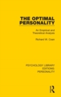 The Optimal Personality : An Empirical and Theoretical Analysis - Book