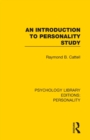 An Introduction to Personality Study - Book