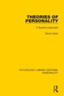 Theories of Personality : A Systems Approach - Book
