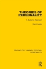 Theories of Personality : A Systems Approach - Book