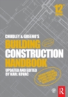 Chudley and Greeno's Building Construction Handbook - Book