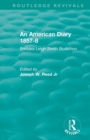 An American Diary 1857-8: Barbara Leigh Smith Bodichon - Book