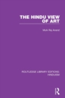 The Hindu View of Art - Book