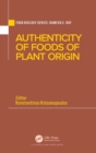 Authenticity of Foods of Plant Origin - Book