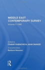Middle East Contemporary Survey, Volume X, 1986 - Book