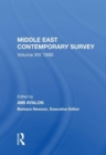 Middle East Contemporary Survey, Volume Xiv: 1990 - Book