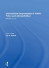 International Encyclopedia of Public Policy and Administration Volume 3 - Book