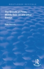 The Growth of Firms, Middle East Oil and Other Essays - Book