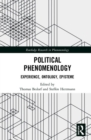 Political Phenomenology : Experience, Ontology, Episteme - Book