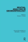 Spatial Analysis in Geomorphology - Book