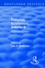 Fisheries Economics, Volume II : Collected Essays - Book
