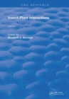 Insect-Plant Interactions - Book