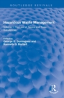 Hazardous Waste Management : Volume 1 The Law of Toxics and Toxic Substances - Book