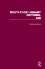 Routledge Library Editions: Aid - Book