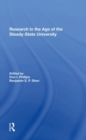 Research In The Age Of The Steadystate University - Book