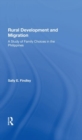 Rural Development And Migration : A Study Of Family Choices In The Philippines - Book