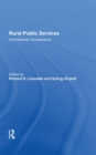 Rural Public Services : International Comparisons - Book