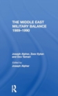 The Middle East Military Balance 1989-1990 - Book