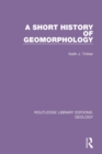 A Short History of Geomorphology - Book