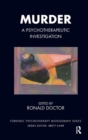 Murder : A Psychotherapeutic Investigation - Book