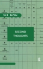 Second Thoughts : Selected Papers on Psycho-Analysis - Book