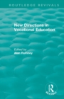 New Directions in Vocational Education - Book