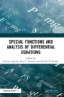 Special Functions and Analysis of Differential Equations - Book