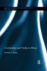 Community and Trinity in Africa - Book