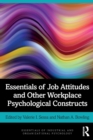 Essentials of Job Attitudes and Other Workplace Psychological Constructs - Book