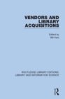Vendors and Library Acquisitions - Book