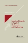 Functional Analysis in Applied Mathematics and Engineering - Book