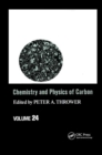 Chemistry & Physics of Carbon : Volume 24 - Book
