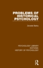 Problems of Historical Psychology - Book